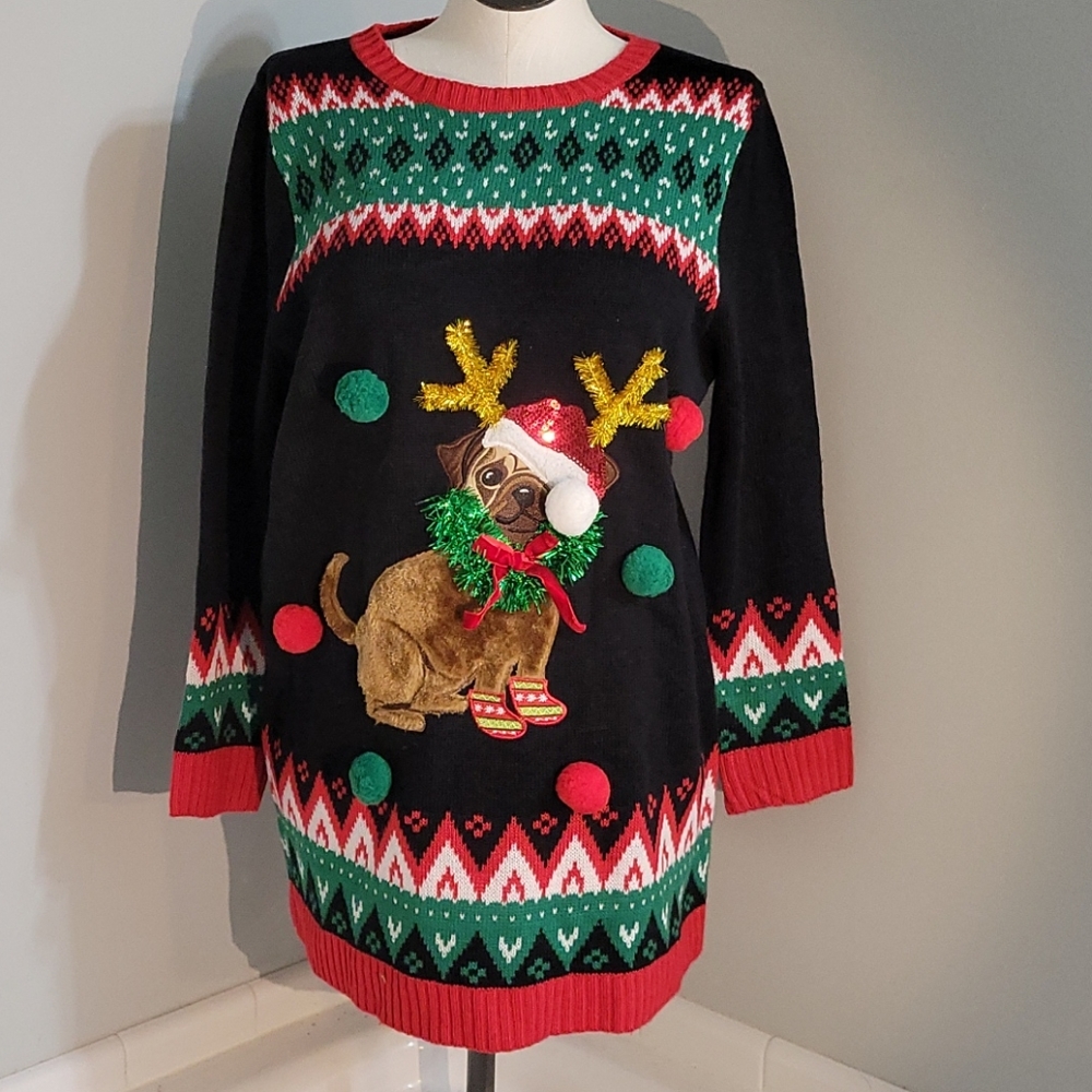 99 Jane Street, NWT, Ugly Christmas Sweater Dress